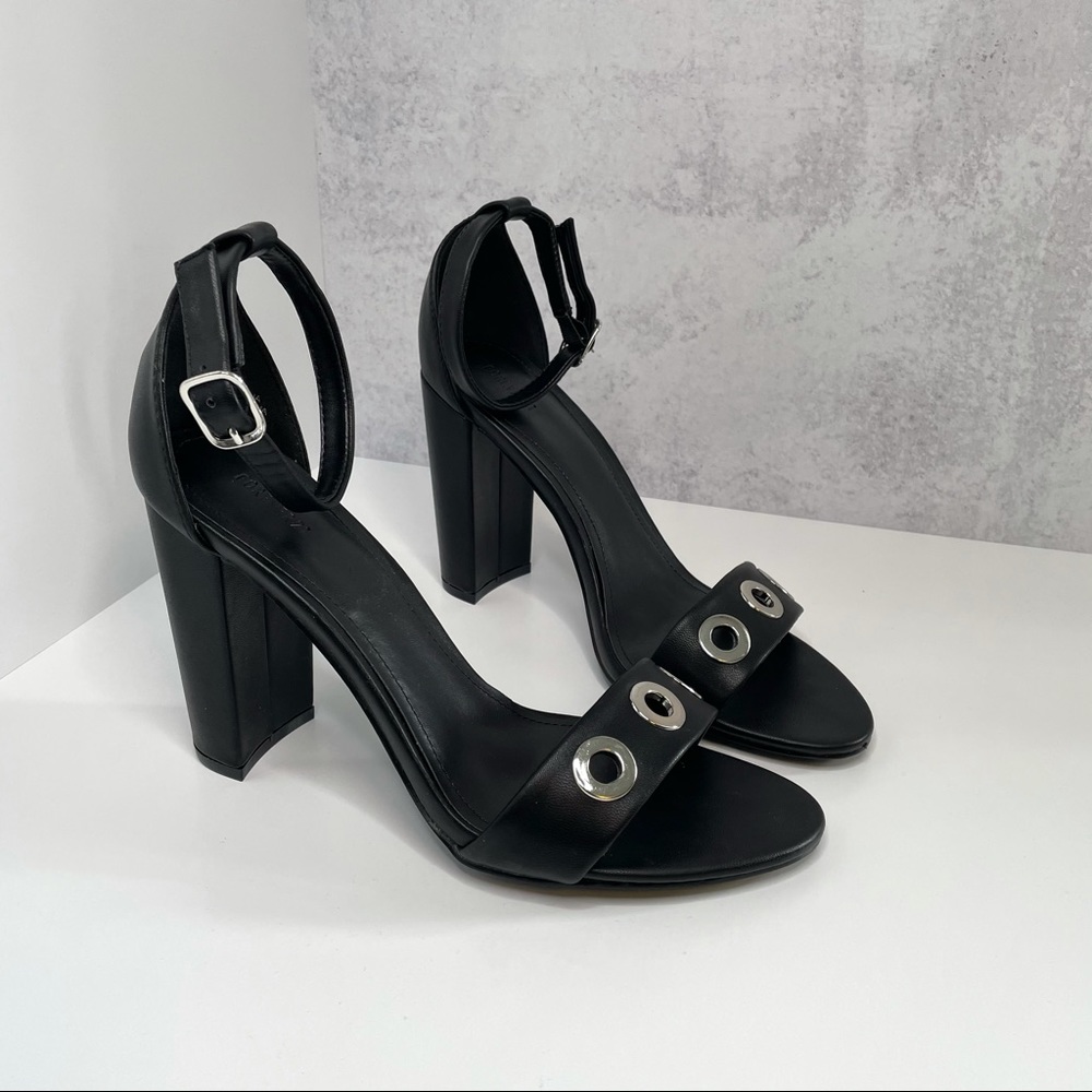 F21 high heels with silver rivets 🔥new in box🔥